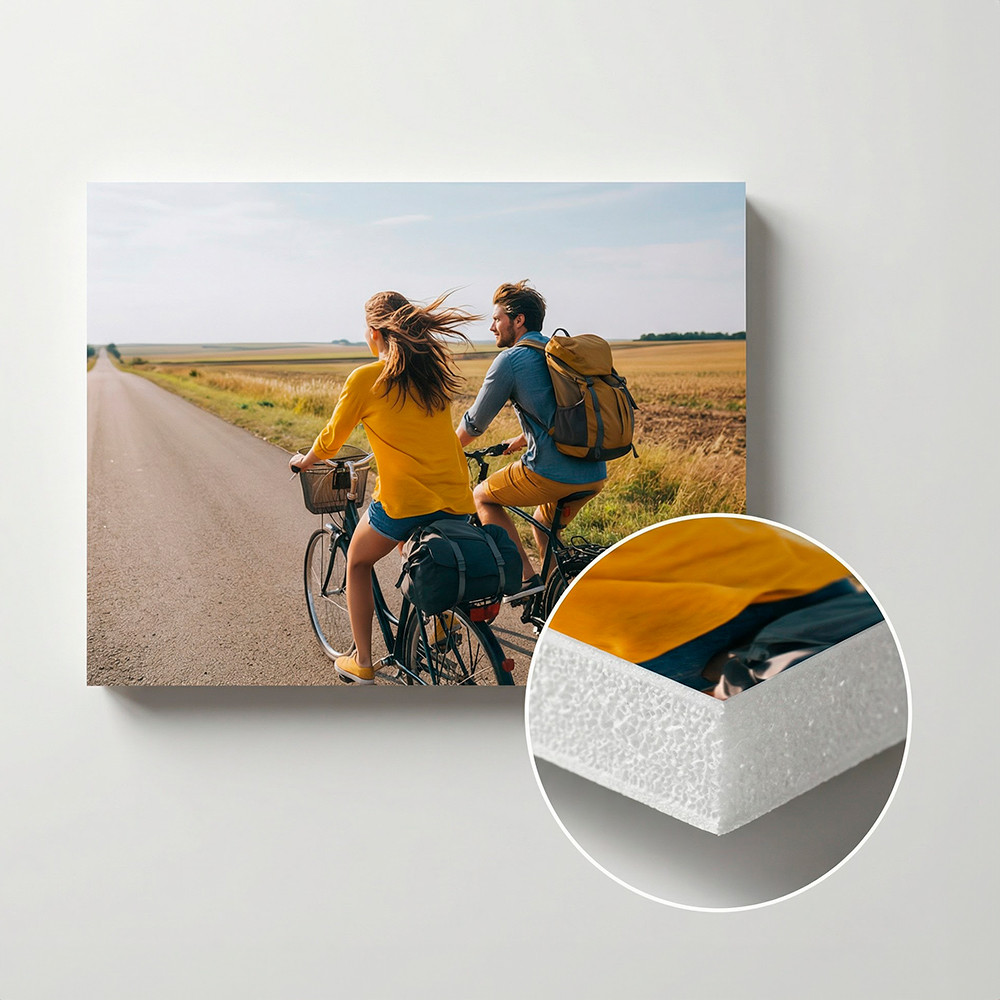 Фото на пенокартоне