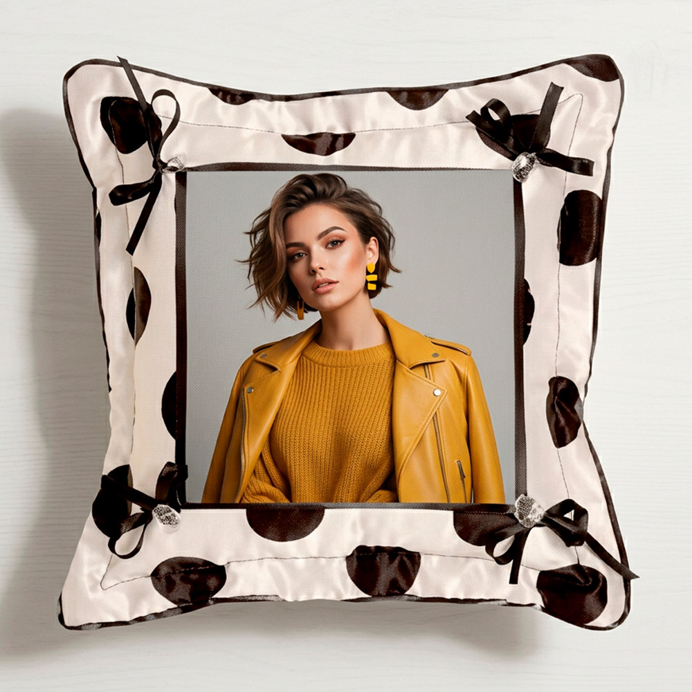 Фото на подушке