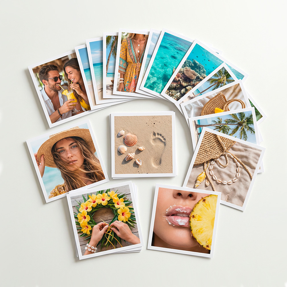 Фотокарточки в стиле Инстаграм