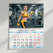 Календари настенные с блоком