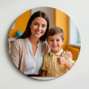 Фотоковрик круглый для комп мыши d205х3мм