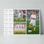 Календарь A4 горизонтальный