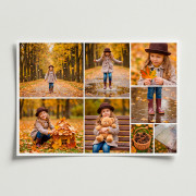 Фотоколлаж 45х30см горизонтальный