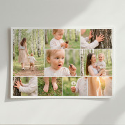 Фотоколлаж 60х40см горизонтальный