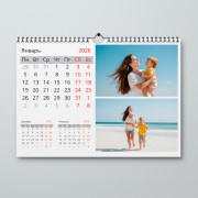 Календарь перекидной А3 горизонтальный
