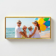 Магнит акрил золото 133х60мм