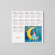 Календарь винил 15x15см