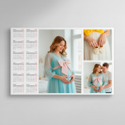 Календарь винил 20х30см горизонтальный